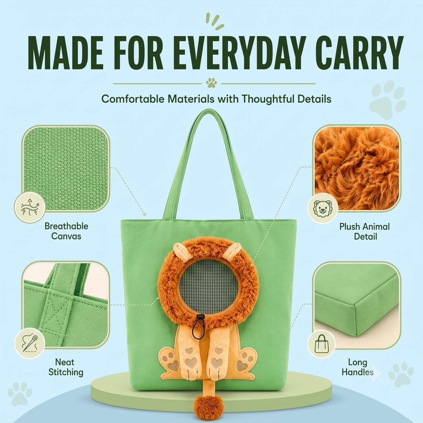 Peekpaw™ Carrier Tote
