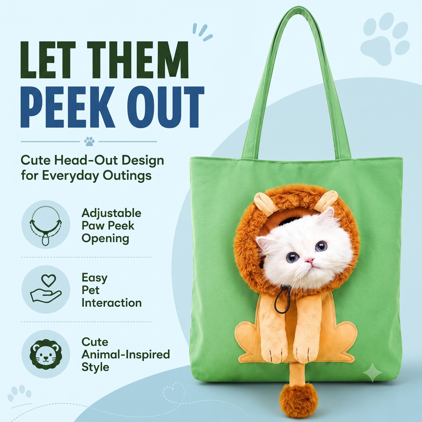 Peekpaw™ Carrier Tote